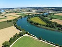 Aare river near Leuzigen