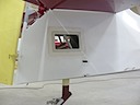 Additional access to tail wheel