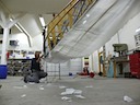Covering the fuselage belly