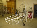 The completed empennage structure