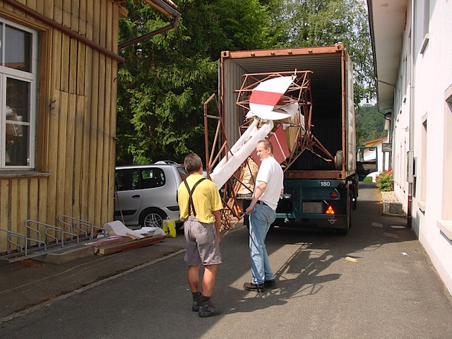 No additional damage from the journey