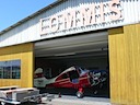 At maintenance shop for rigging