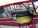 Leather interior takes shape