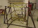 N1331H's Cabin section in the jig