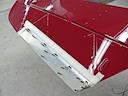 New trim tab skin and hinge