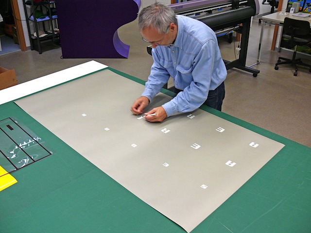 preparation of stencils