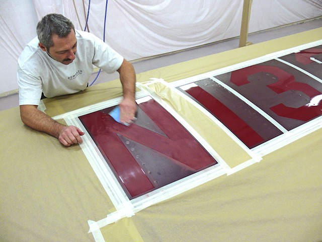 preparation of surface