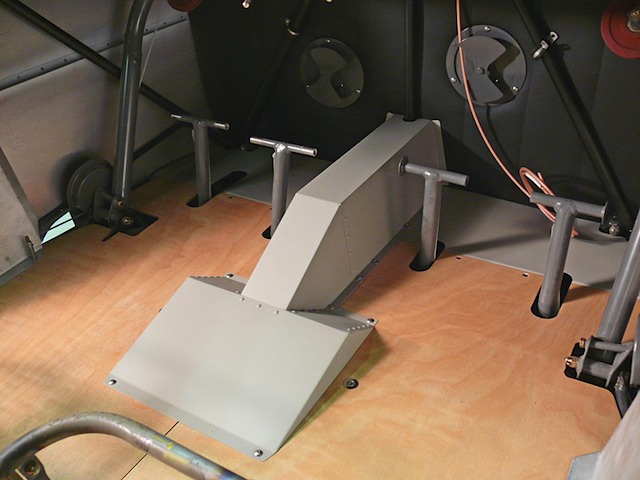 rudder cable cover