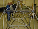 The completed Dogleg Tube STC