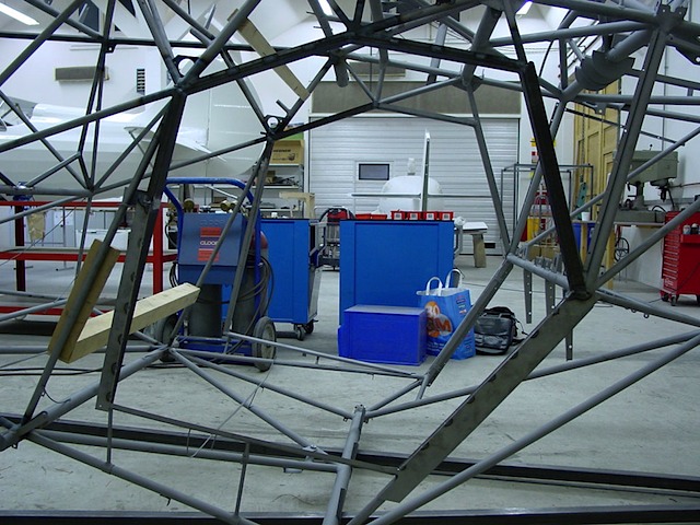 The completed seaplane door STC