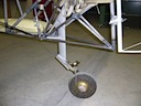 Tail wheel frame assembly, overhauled