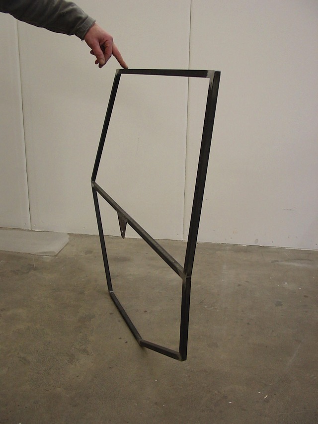 The seaplane door frame