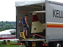 Transport to the airfield