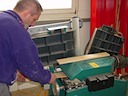 Fabrication of new rear window frames